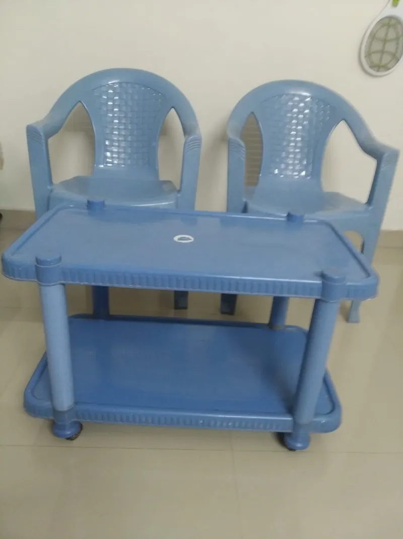 Plastic chairs