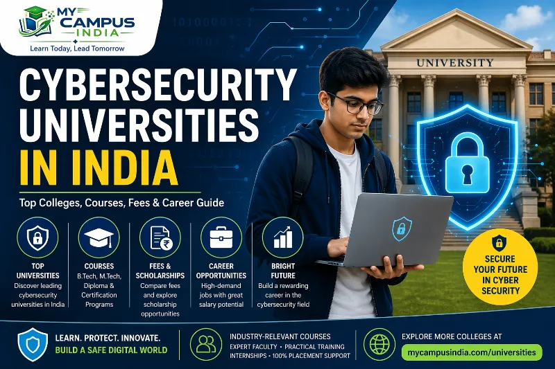 Top Cybersecurity Universities in India | Courses, Fees & Admissions
