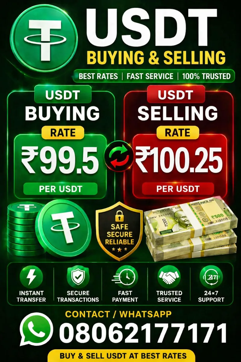 •	CRYPTOCURRENCY USING USDT BUYING AND SELLING