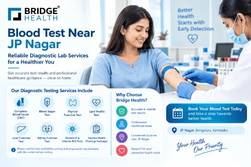 Blood Test Near JP Nagar | Bridge Health