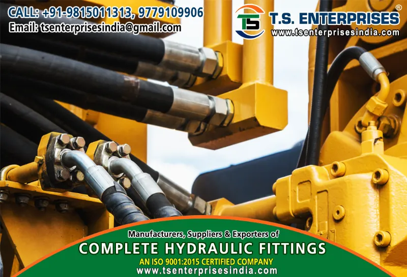 hydraulic hose pipe fittings manufacturers suppliers in india +91 9815