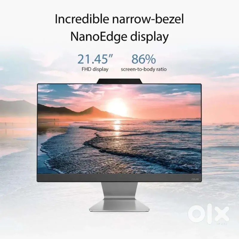 ASUS All-in-One PC 8GB RAM 512GB SSD Windows 11 21.5” Display