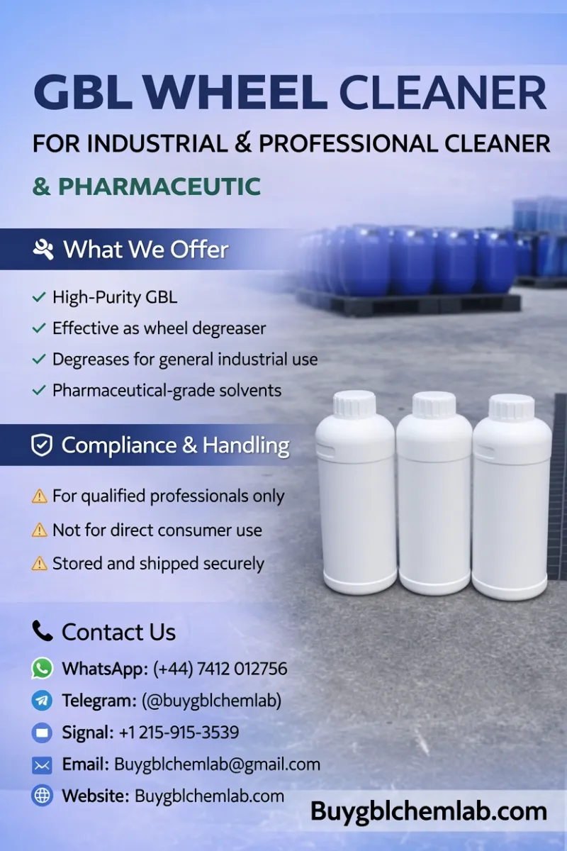 WhatsApp: (+44) 7412 012756 Buy Gamma Butyrolactone GBL Wheel Cleaner