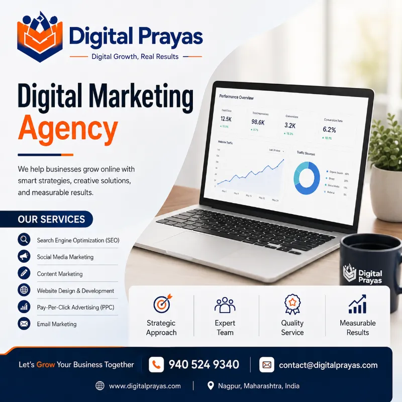 Digital Prayas - Digital Marketing Agency in Nagpur