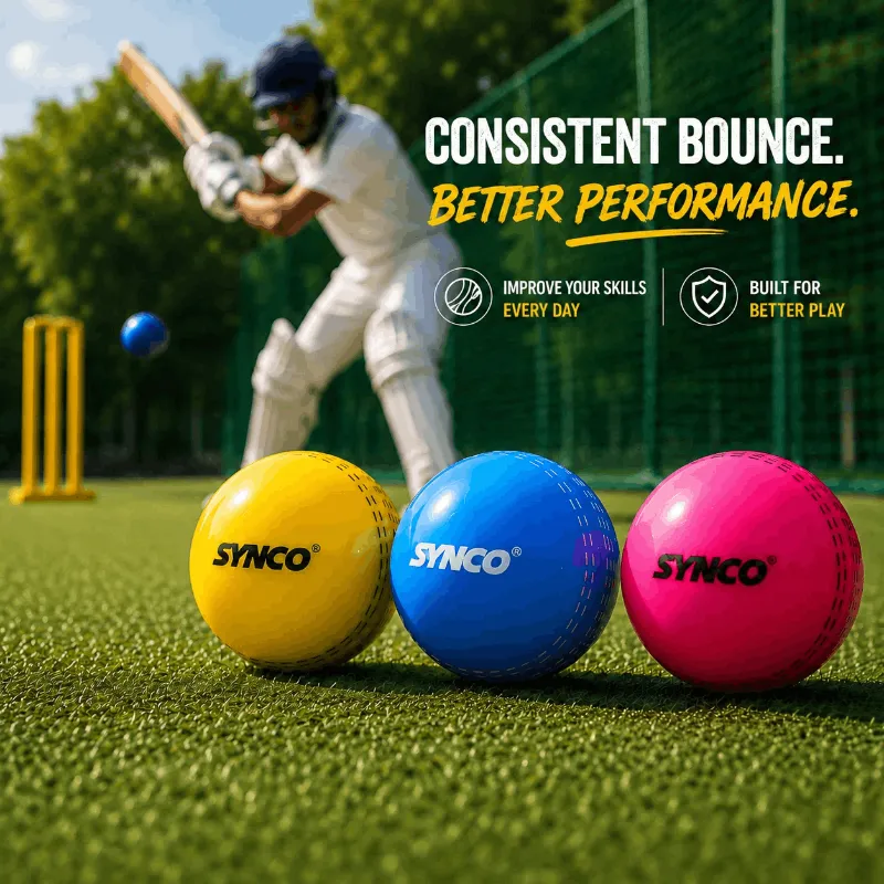  Windball Cricket Balls Pack of 3 90g- Synco - Books,Sports & Hobbies in Jalandhar for ₹236