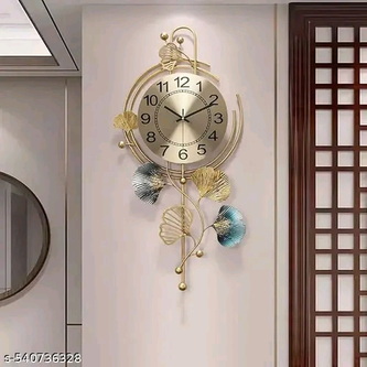 METAL ANALOG WALL CLOCK