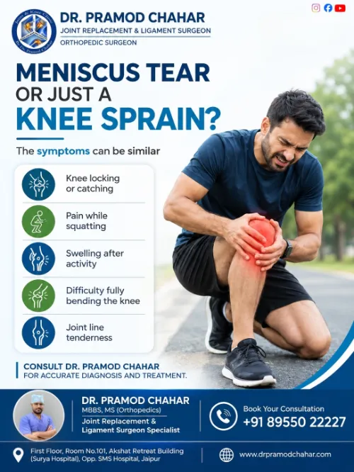 Dr. Pramod Chahar – Joint Replacement & Ligament Surgeon Specialist in Jaipur