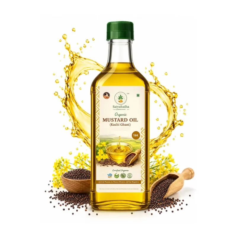 Pure Organic Cold Pressed Mustard Oil – Traditional, Natural & Premium - Others in Jaipur for ₹350