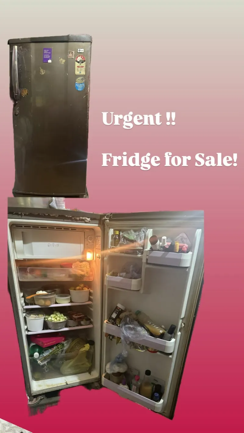 URGENT SALE: LG 5-Star 185L Single-Door Fridge (Model GL-195NM5) – Sup