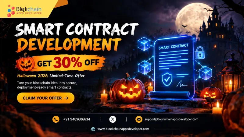 Build Custom Smart Contracts with 30% OFF – Halloween 2026 