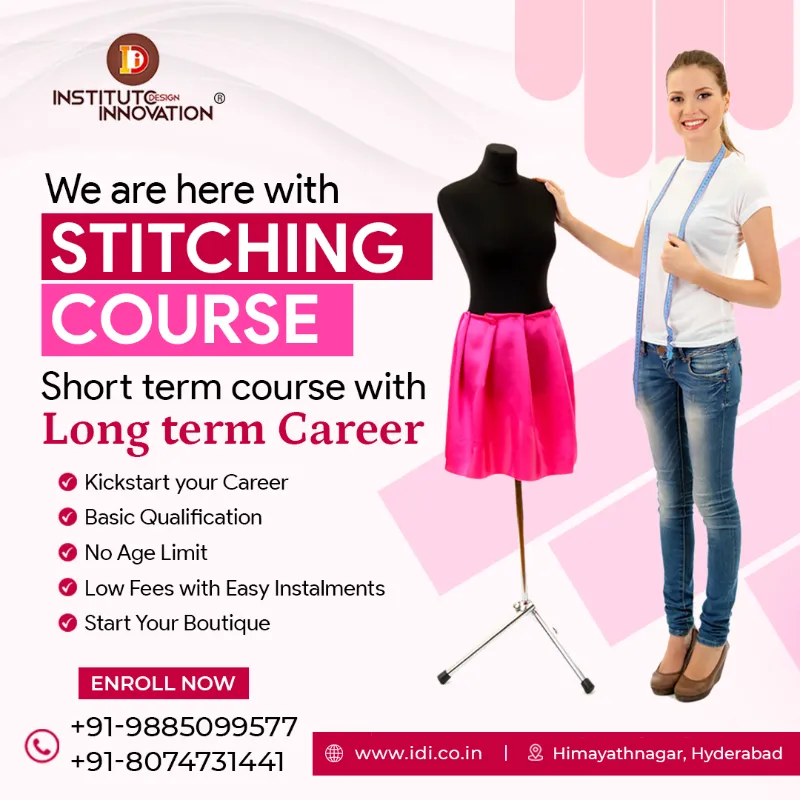 Best tailoring and stitching course in Hyderabad