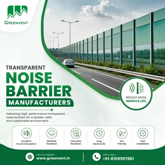 Transparent Noise Barrier Manufacturers for Clear Visibility - Others in Gautam Buddha Nagar for ₹0
